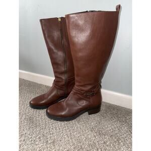 BODEN brown leather Riding boots - size 39/8